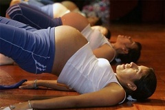 Занятия фитнесом для беременных
