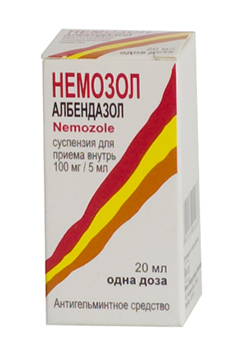 Немозол – препарат, оказывающий противогельминтное действие