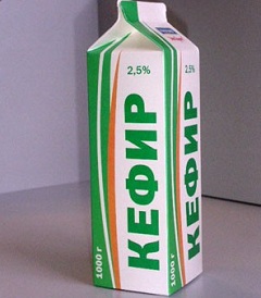Кефир - самый популярный кисломолочный продукт