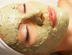 Что применять в качестве косметической маски в бане?