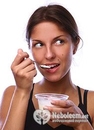 Калорийность йогурта - 65 ккал на 100 грамм