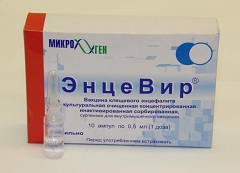 Енцевір - вакцина від кліщового енцефаліту