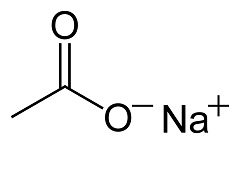 Химическая формула ацетат натрия