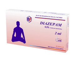 Диазепам — медикамент на основе пропиленгликоля