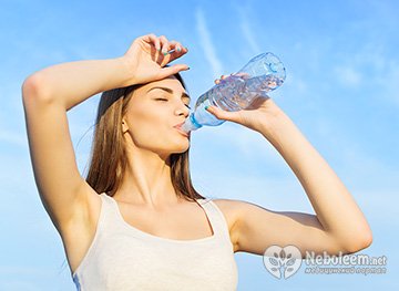 Как пить воду на диете