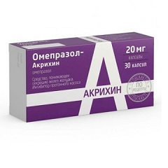 Капсулы Омепразол-Акрихин
