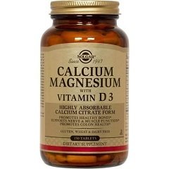 Таблетки Солгар Кальций и магний с витамином D3