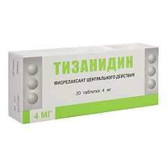 Препарат тизанидин: показания и состав, описание и эффективность препарата, правила применения и противопоказания, цена в аптеке