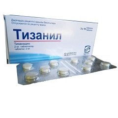 Таблетки Тизанил