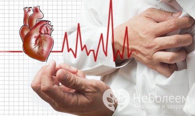 Боли в сердце и нарушение его ритма – яркие симптомы алкогольной кардиомиопатии