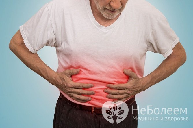 Атония желудка проявляется изжогой, болями в верхней части живота, отрыжкой