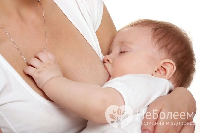 Неправильное питание матери при грудном вскармливании является предрасполагающим фактором к атопическому дерматиту
