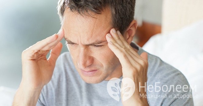 Для диабетической энцефалопатии характерно чувство «несвежей» головы, нарушения сна, частые головные боли