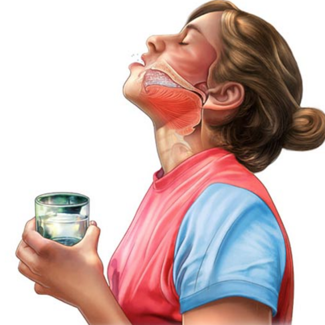 Полоскание горла антисептическими средствами – эффективное лечение хронического фарингита