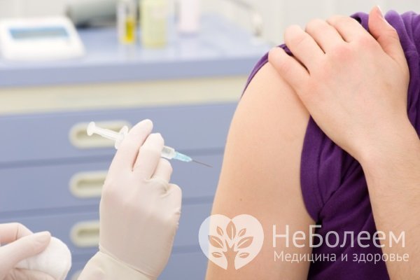 С целью профилактики лейкоплакии шейки матки может быть показана вакцинация против ВПЧ