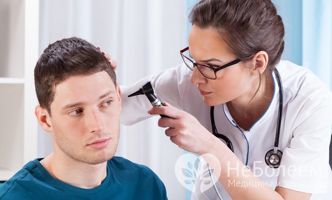 Воспалительные процессы в ухе - одна из причин снижения слуха