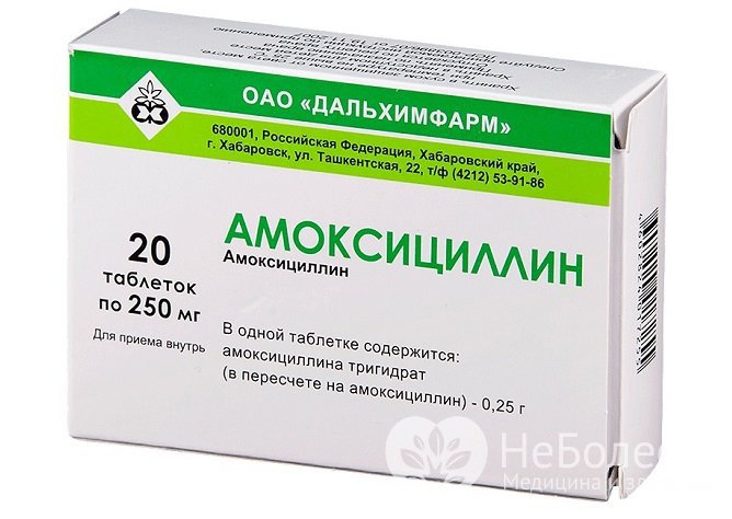 Амоксициллин – один из часто назначаемых антибактериальных препаратов для лечения ангины