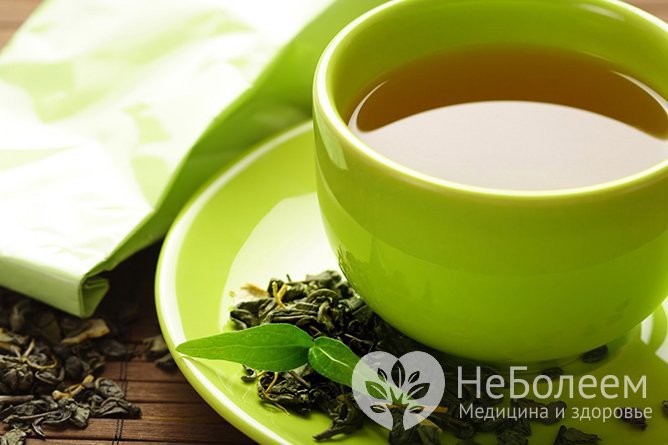 Правильно заваренный зеленый чай обладает свойством понижать давление