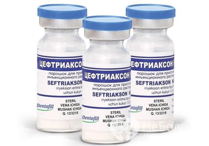 Цефтриаксон – антибактериальный препарат, применяемый для терапии ангины