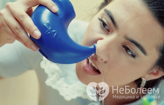 Промывания носа растворами антисептиков – важная составляющая комплексной терапии синуситов