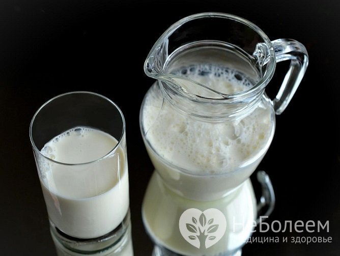 Молоко, предназначенное для лечения кашля, должно быть повышенной жирности
