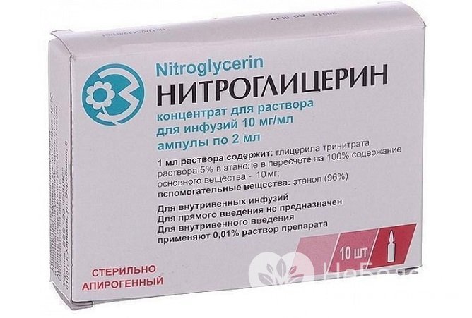 Нитроглицерин - средство скорой помощи при высоком давлении