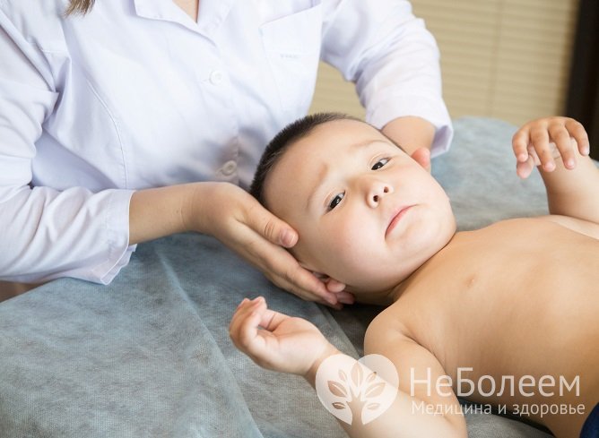 Повышение внутричерепного давления у маленьких детей может проявляться увеличением головы