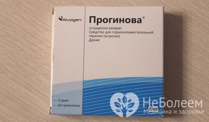 Прогинова - препарат, содержащий эстрадиол