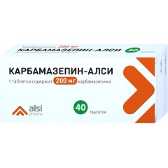 Таблетки Карбамазепин-АЛСИ