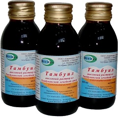 Масляный раствор для внутреннего и наружного применения Тамбуил