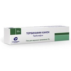 Гель для наружного применения 1% Тербинафин Канон