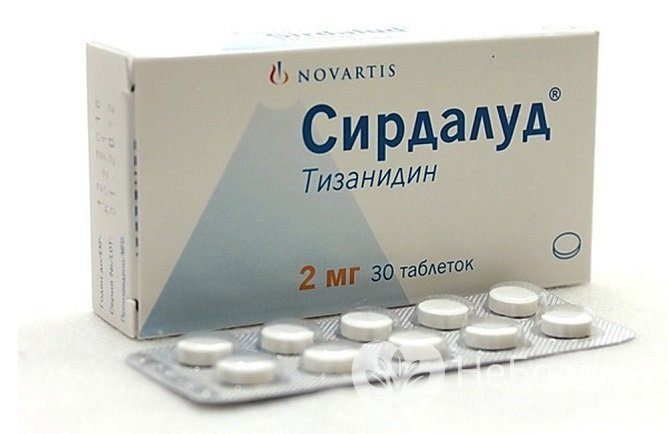 Сирдалуд - препарат, относящийся к группе миорелаксантов