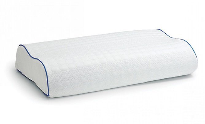 Волнообразная ортопедическая подушка больше других соответствует анатомической форме позвоночника