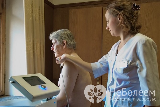 Физиотерапия - один из эффективных методов лечения шейно-грудного остеохондроза