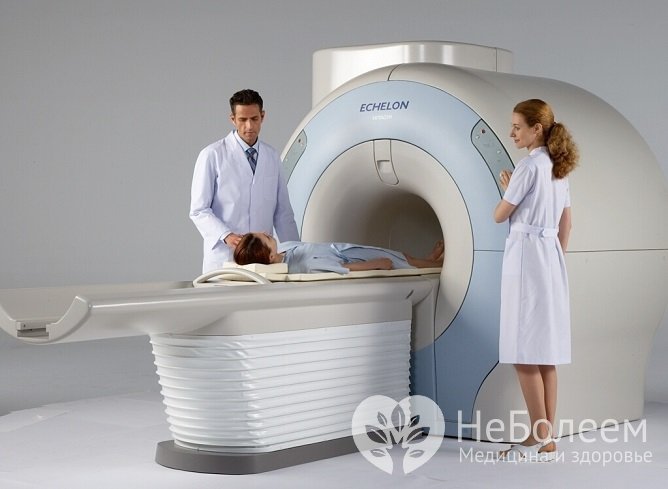 Для уточнения диагноза назначается компьютерная или магнитно-резонансная томография