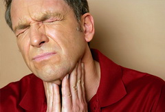 Снять боль и воспаление в горле 