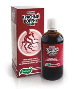 Настойка из красного корня