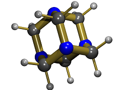 Гексаметилентетрамин молекула
