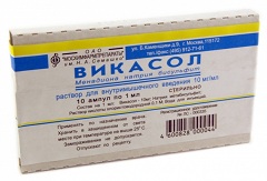 Викасол раствор