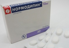 Таблетки Нормодипин