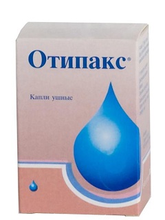 Капли ушные Отипакс