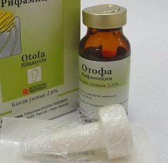 Лекарственная форма препарата Отофа - ушные капли