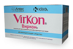 Порошок для приготовления дезинфицирующего раствора Виркон