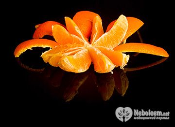 Калорийность апельсина – около 47 ккал на 100 г