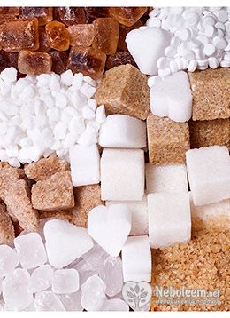 Калорийность сахара зависит от его вида