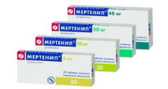 Мертенил – синтетический медикамент, применяемый как дополнение к диетотерапии для снижения холестерина