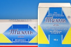 Гель для местного и наружного применения Тизоль