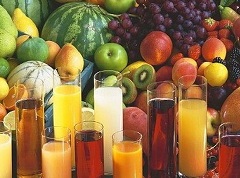 Основная сфера применения ацетат калия в качестве пищевой добавки - фруктовые соки