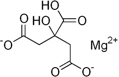 Формула магния цитрата