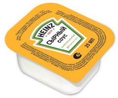 Сырный соус в упаковке